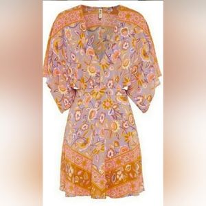 SPELL LOLITA Cut Out Kimono Play Dress, Size M